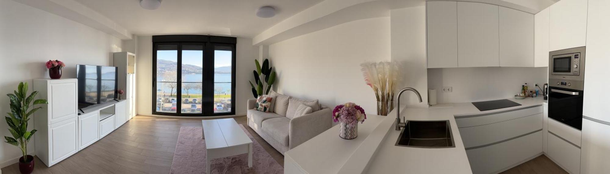 El Mirador Ria De Vigo, Apartamento Frente Al Mar, Centrico Moaña 외부 사진